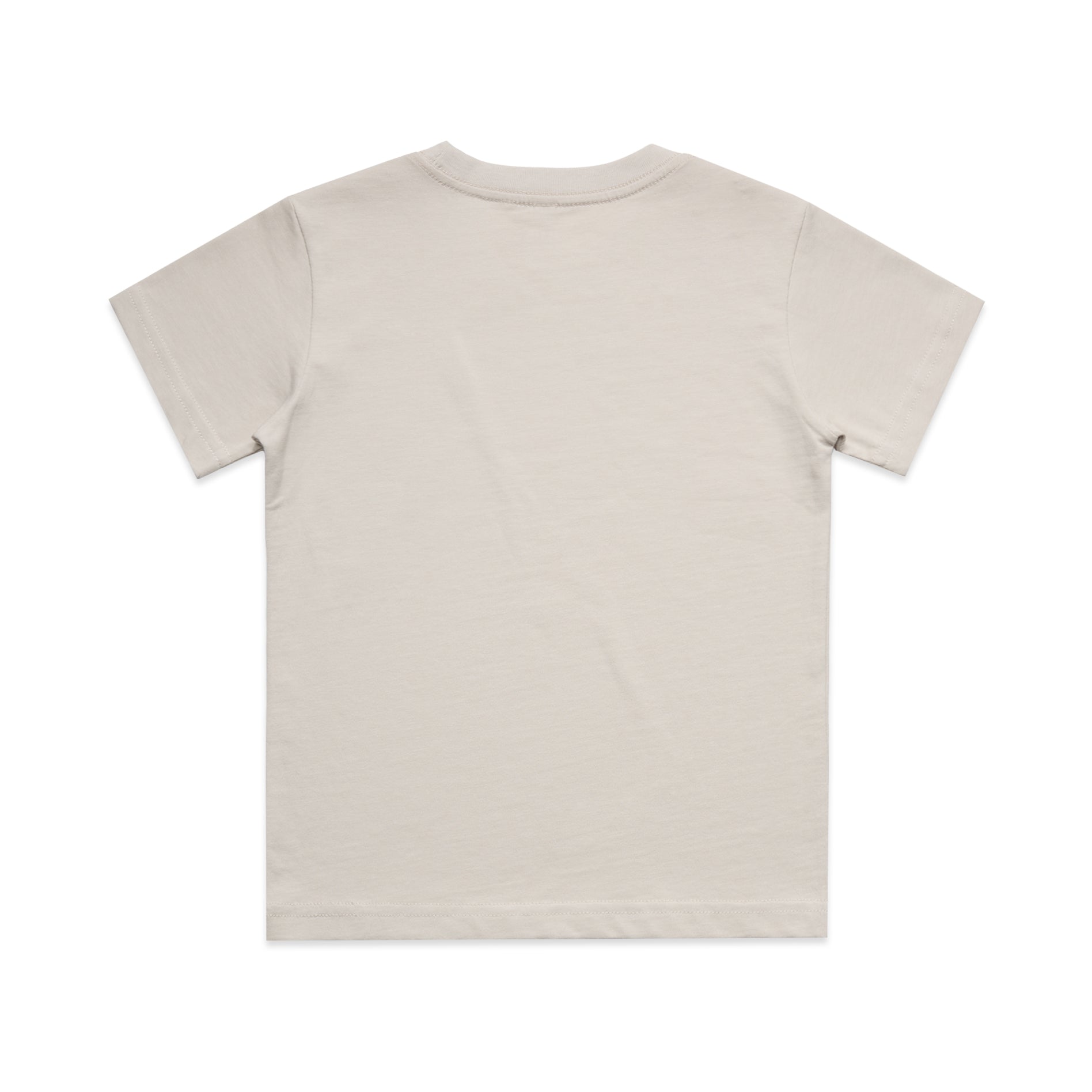 Ascolour Kids Classic Tee 3060 Kids Classic Tee Bone Back - Custom Printed - Print Blanc