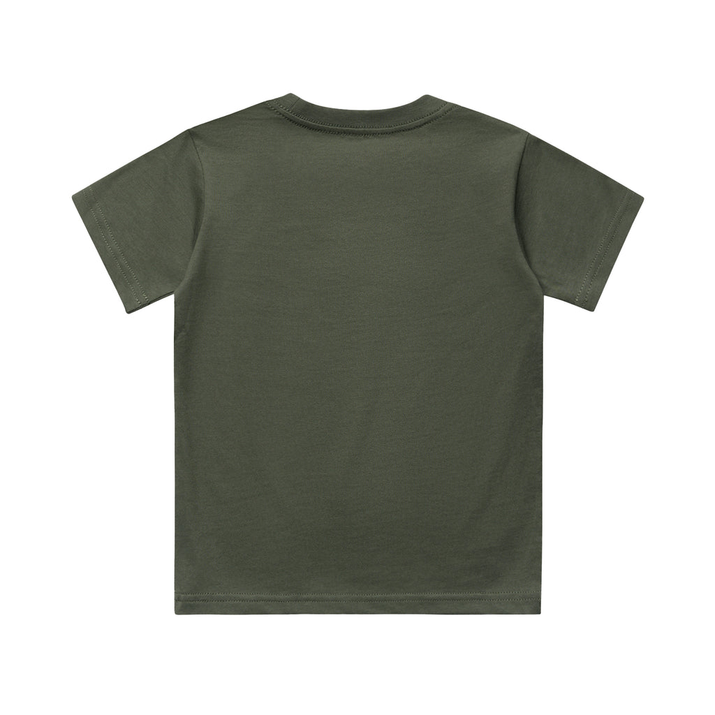Ascolour Kids Classic Tee 3060 Kids Classic Tee Cypress Back - Custom Printed - Print Blanc