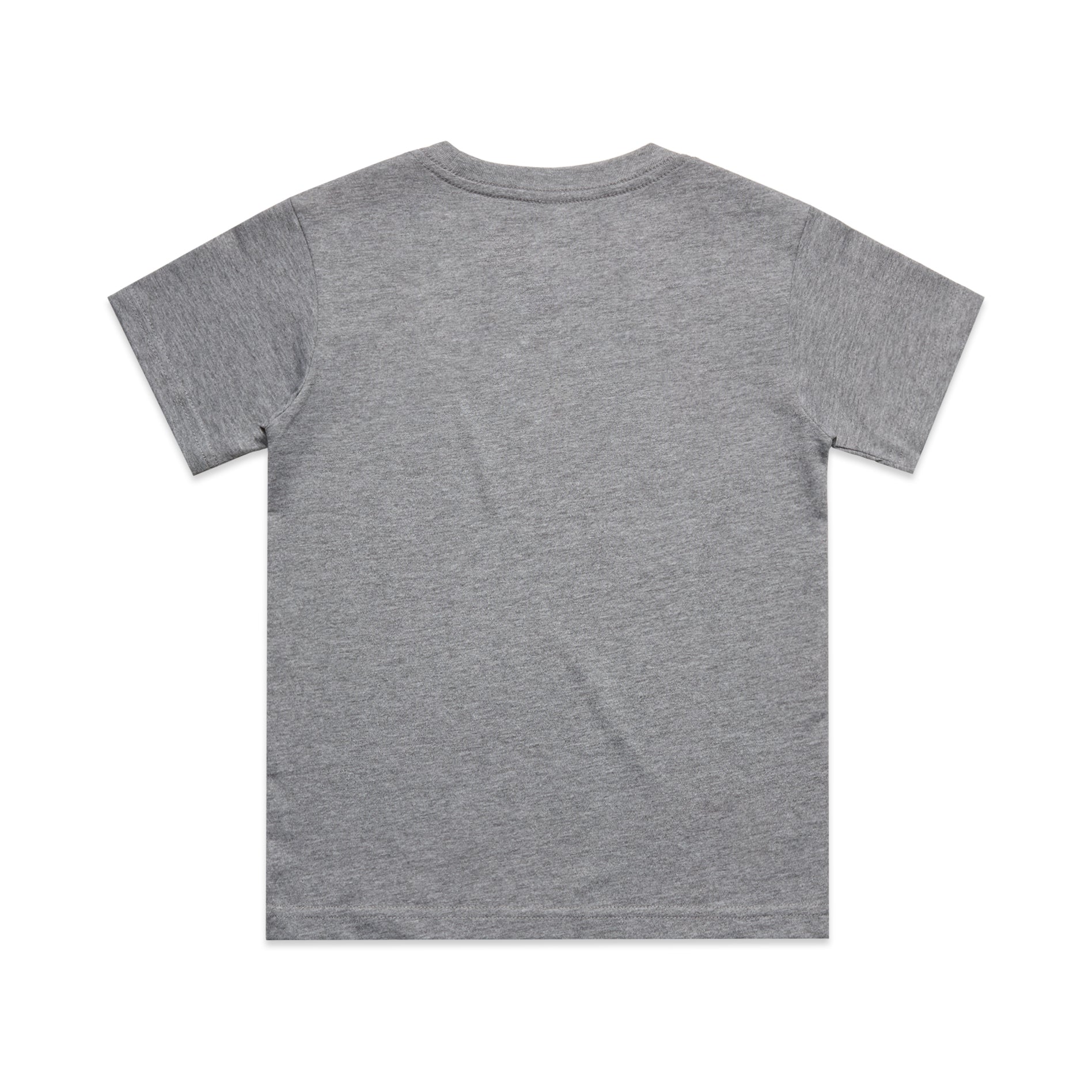 Ascolour Kids Classic Tee 3060 Kids Classic Tee Grey Marle Back - Custom Printed - Print Blanc