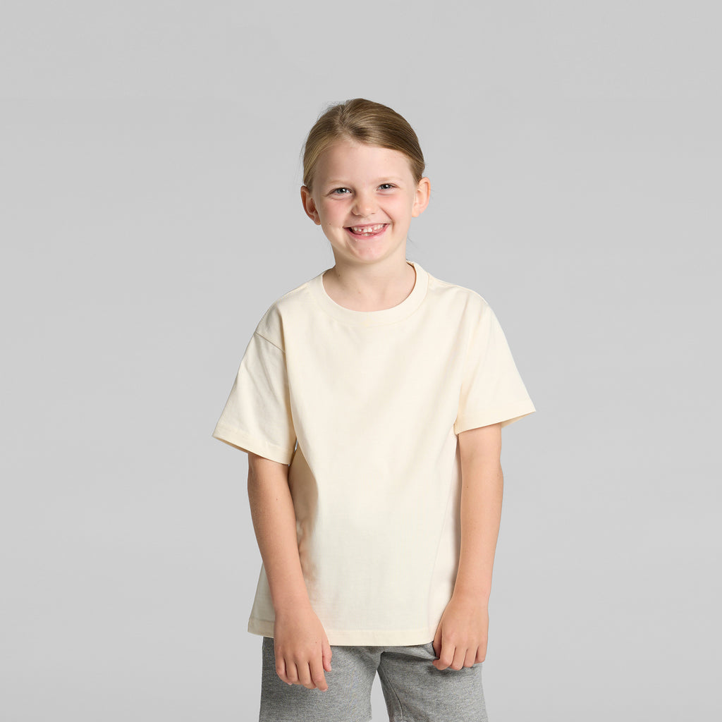 Ascolour Kids Classic Tee 3060 Kids Classic Tee Loose Front - Custom Printed - Print Blanc
