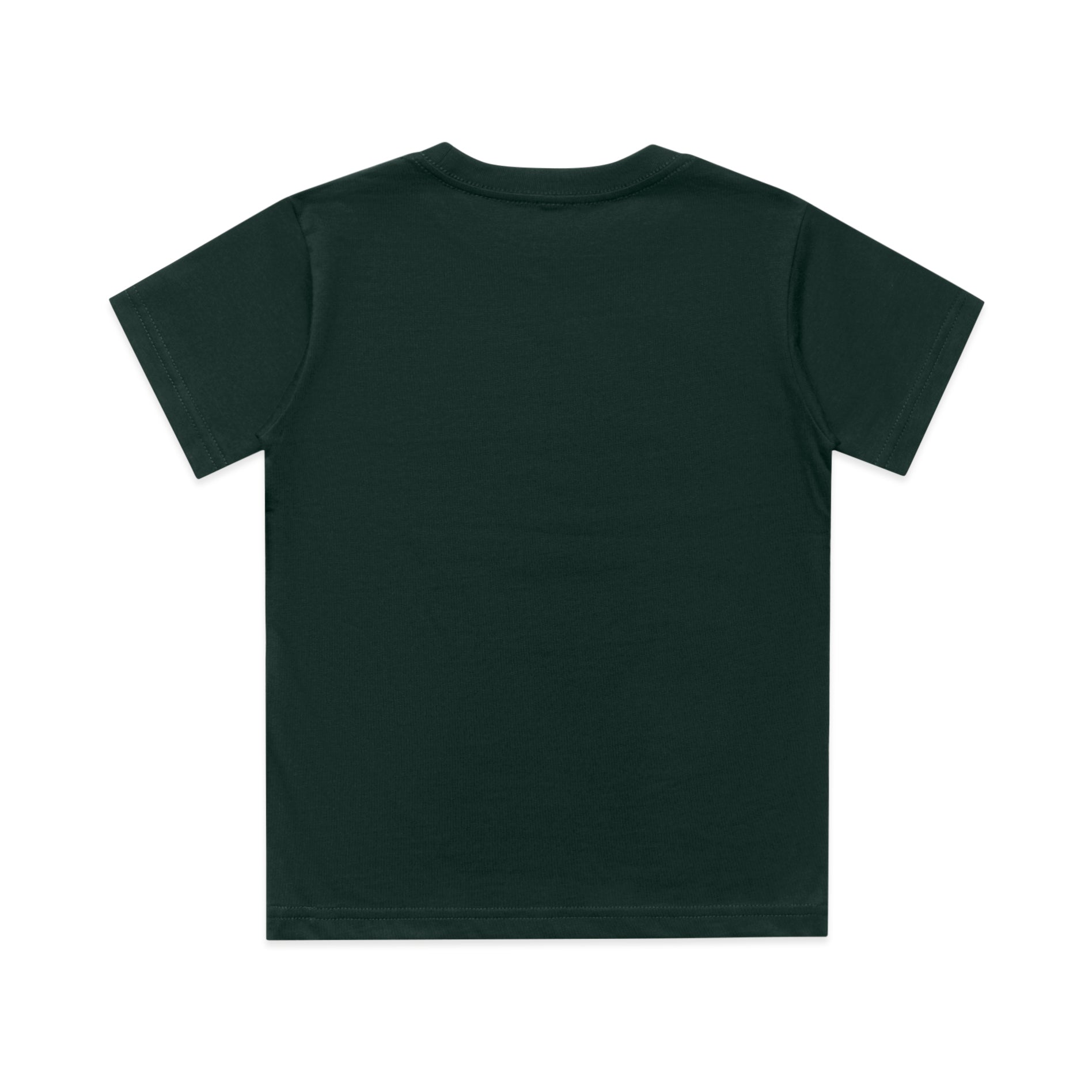 Ascolour Kids Classic Tee 3060 Kids Classic Tee Pine Green Back - Custom Printed - Print Blanc