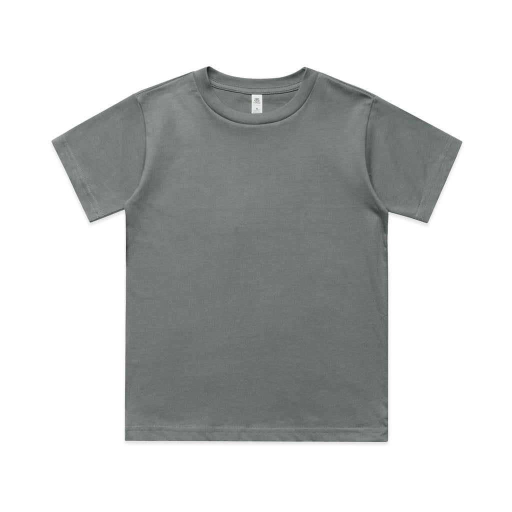Ascolour Kids Classic Tee 3060 Kids Classic Tee Shadow Front - Custom Printed - Print Blanc