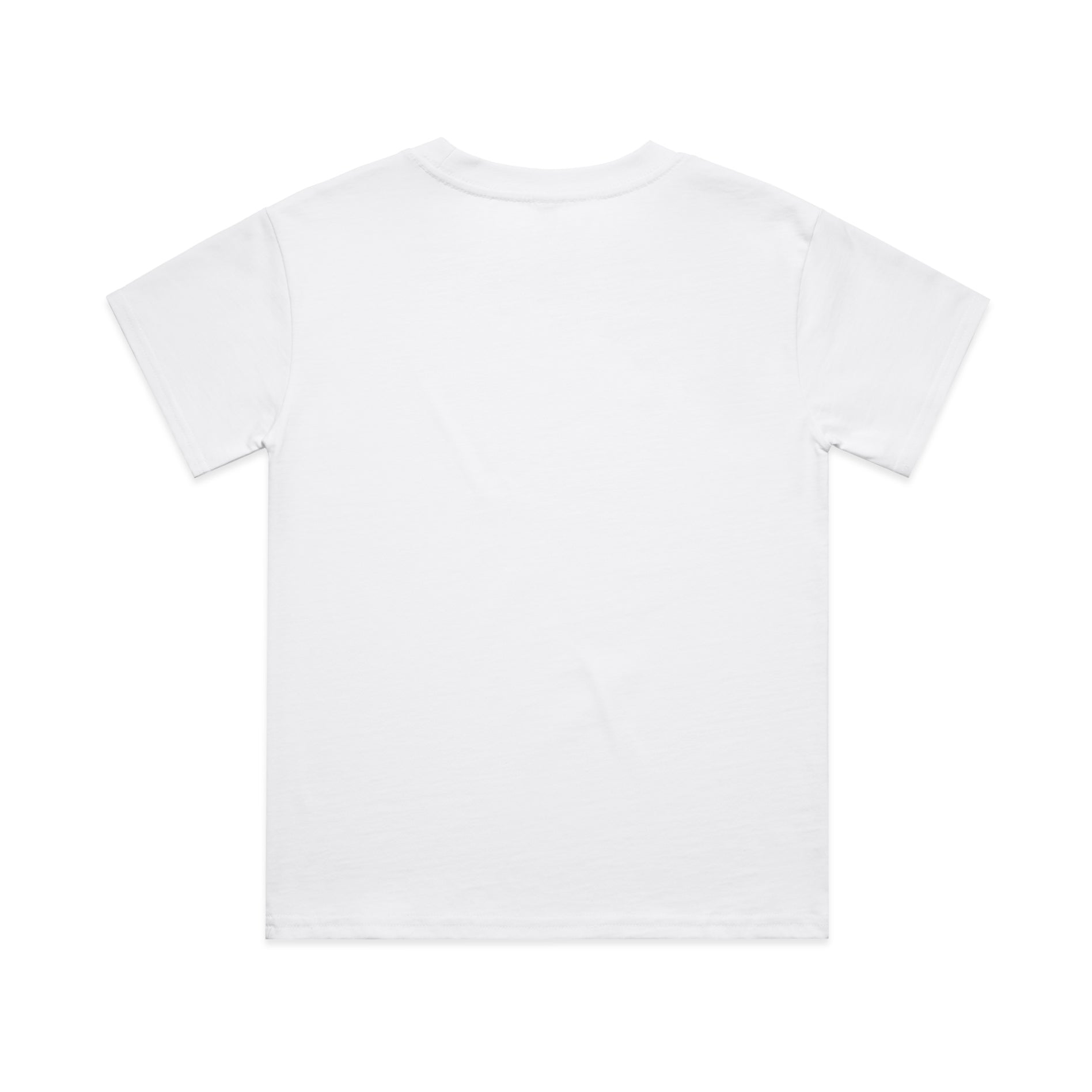 Ascolour Kids Classic Tee 3060 Kids Classic Tee White Back - Custom Printed - Print Blanc