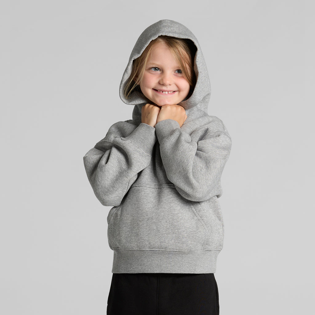 Ascolour Kids Relax Hood 3036 Kids Relax Hood Loose Front - Custom Printed - Print Blanc