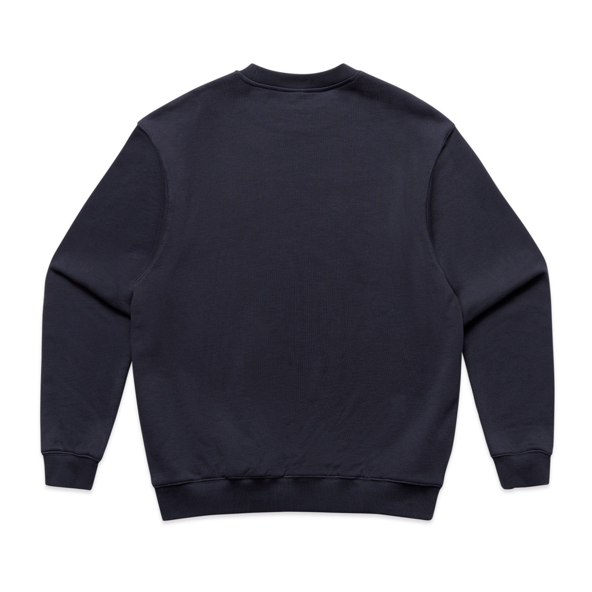 AS Colour Made Crew 5150 - Ink Blue Back - Custom Printed - Print Blanc