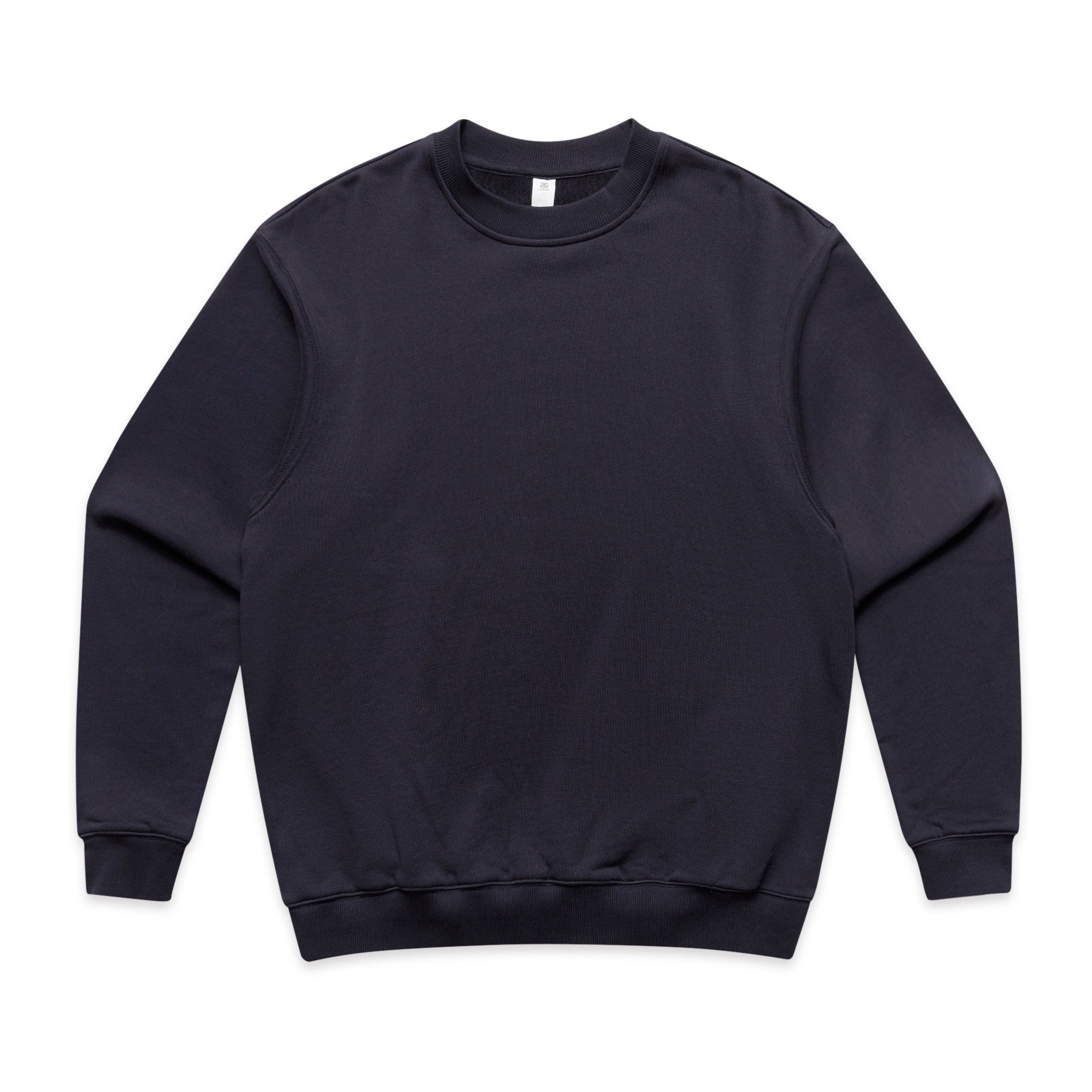 AS Colour Made Crew 5150 - Ink Blue Front - Custom Printed - Print Blanc
