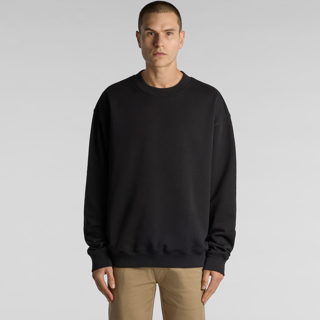 AS Colour Made Crew 5150 - Main Main - Custom Printed - Print Blanc