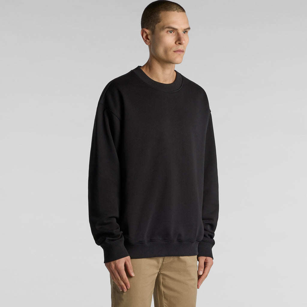 AS Colour Made Crew 5150 - Main Turn - Custom Printed - Print Blanc