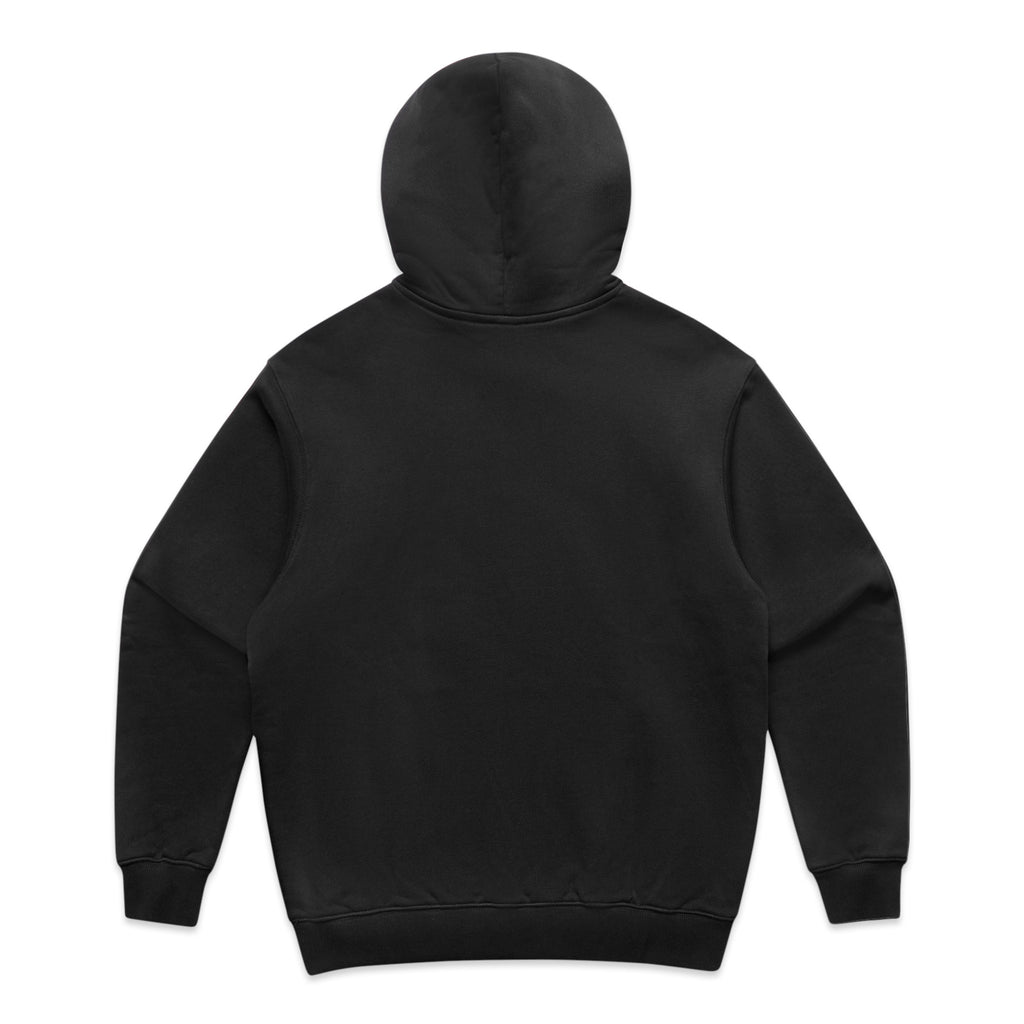 AS Colour Made Hood 5151 - Black Back - Custom Printed - Print Blanc
