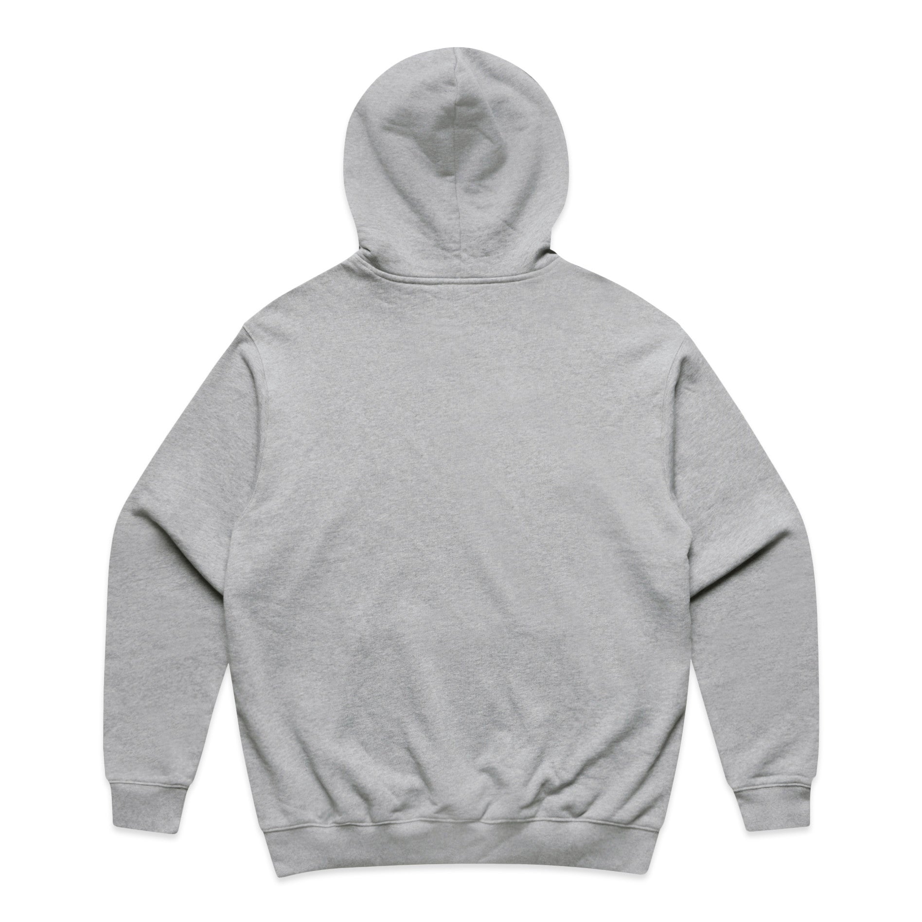 AS Colour Made Hood 5151 - Grey Marle Back - Custom Printed - Print Blanc