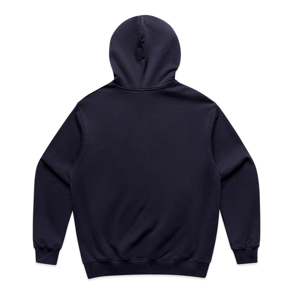 AS Colour Made Hood 5151 - Ink Blue Back - Custom Printed - Print Blanc