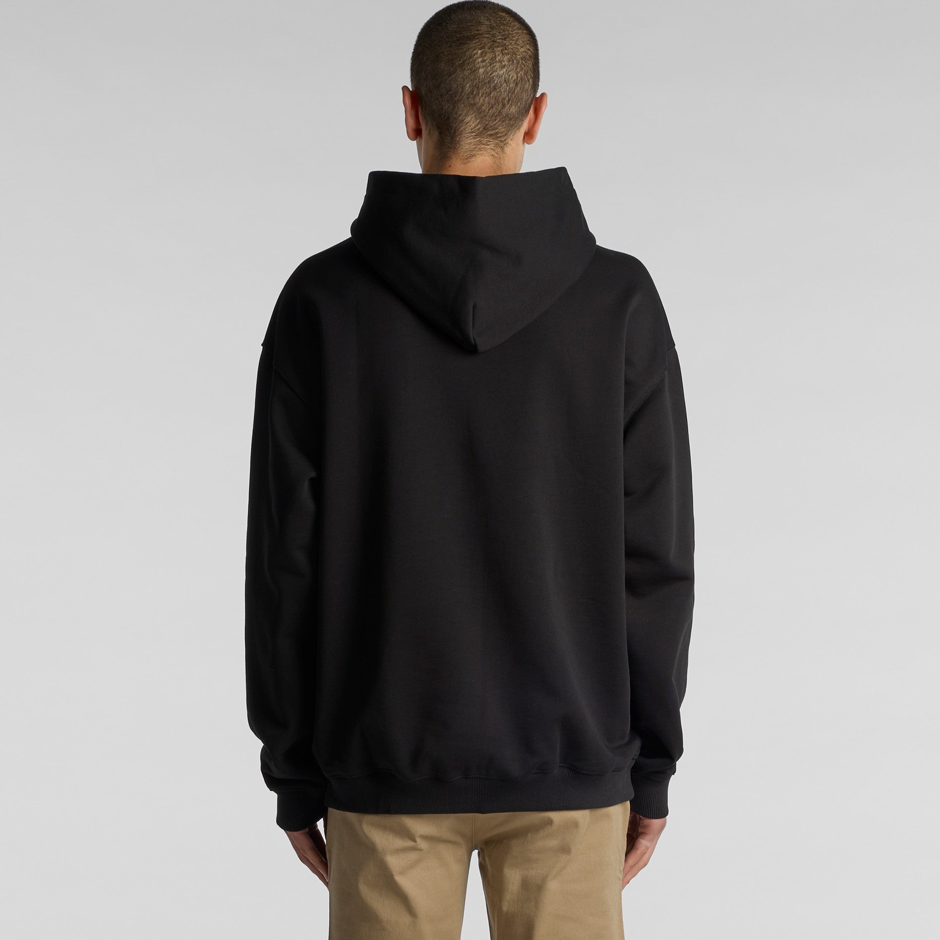 AS Colour Made Hood 5151 - Main Back - Custom Printed - Print Blanc
