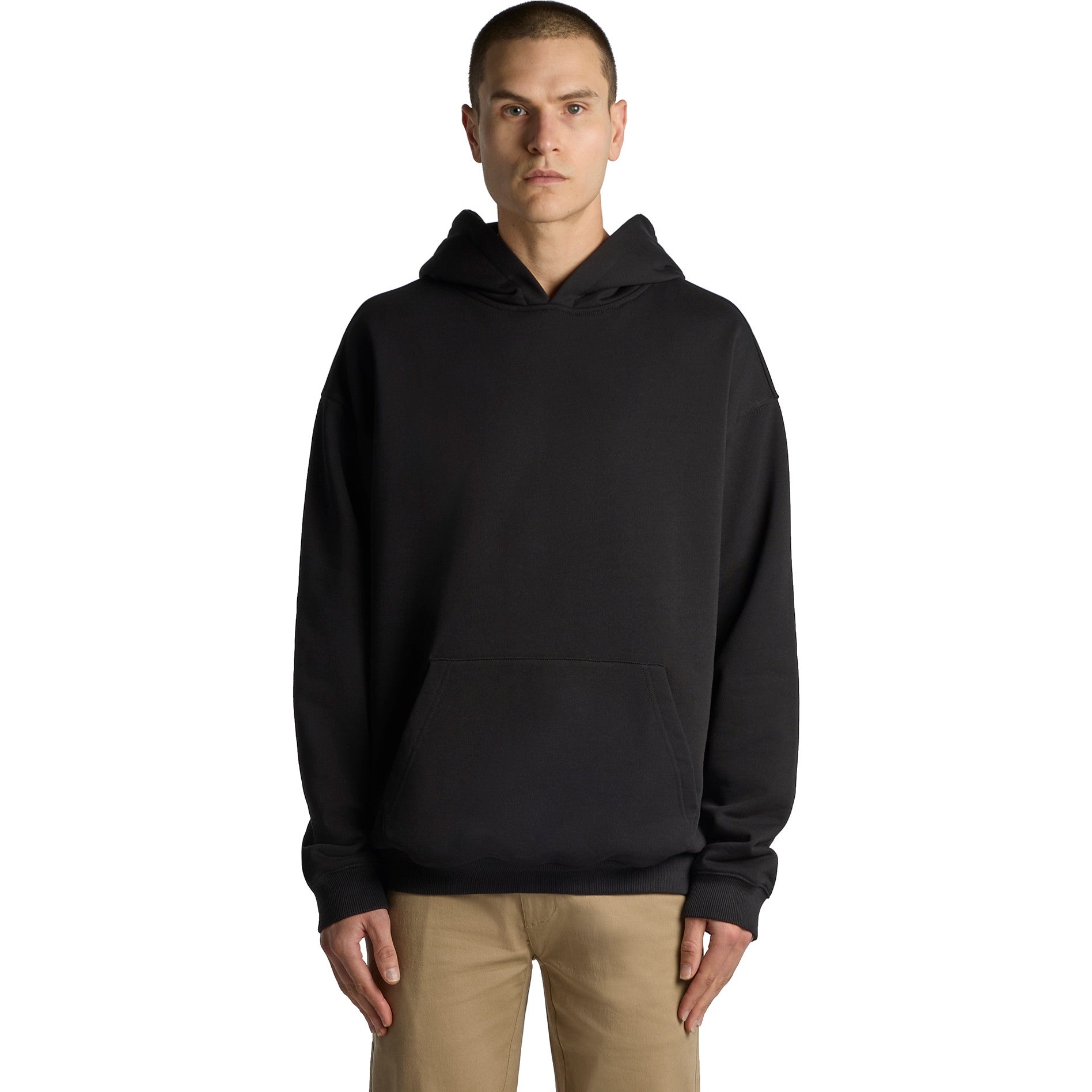 AS Colour Made Hood 5151 - Main Front - Custom Printed - Print Blanc