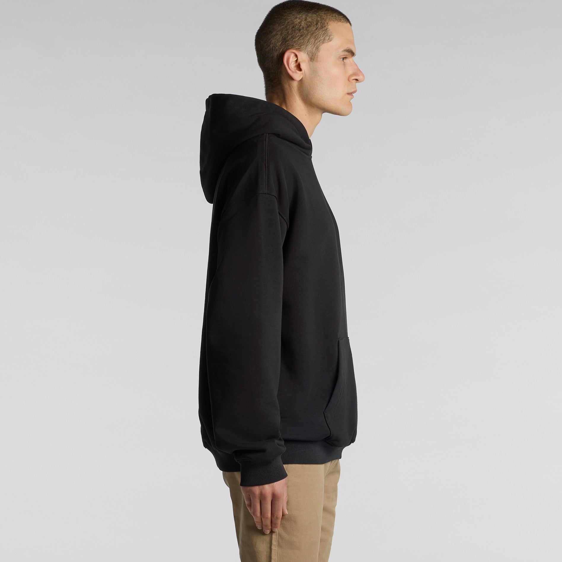 AS Colour Made Hood 5151 - Main Side - Custom Printed - Print Blanc