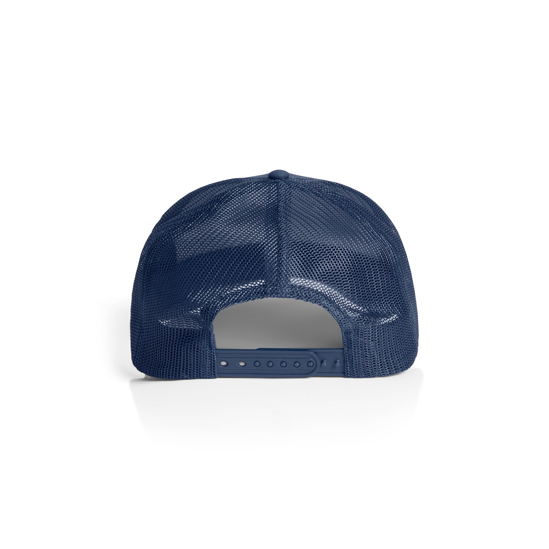 Ascolour Mesh Trucker Cap 1190 Mesh Trucker Cap Cobalt Back - Custom Printed - Print Blanc