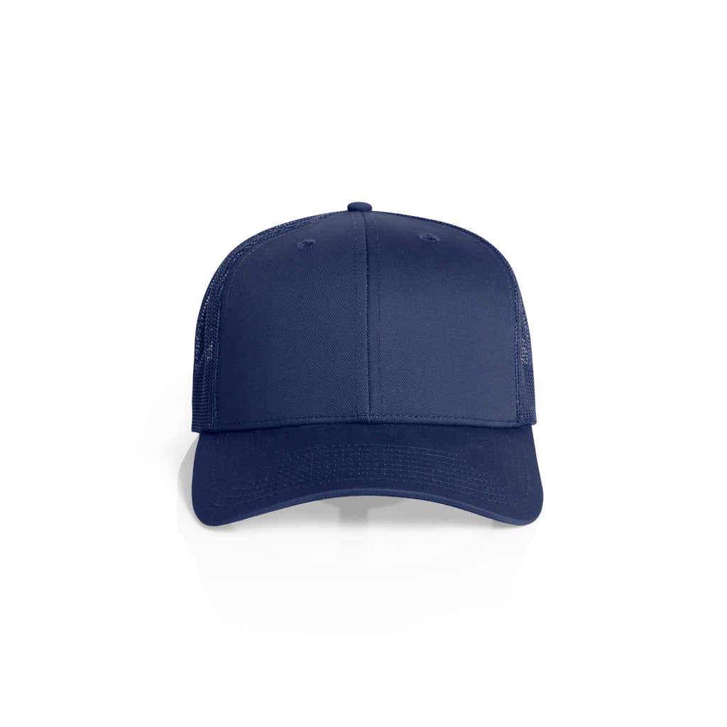 Ascolour Mesh Trucker Cap 1190 Mesh Trucker Cap Cobalt Front - Custom Printed - Print Blanc
