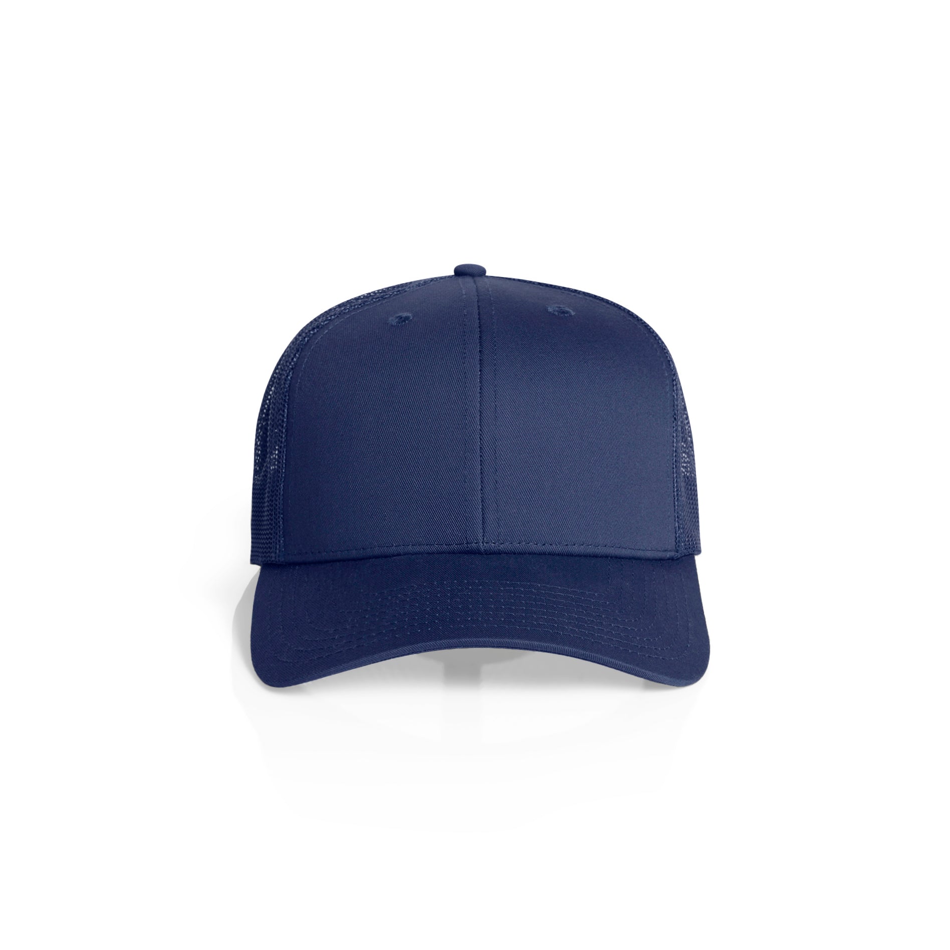 Ascolour Mesh Trucker Cap 1190 Mesh Trucker Cap Cobalt Front - Custom Printed - Print Blanc