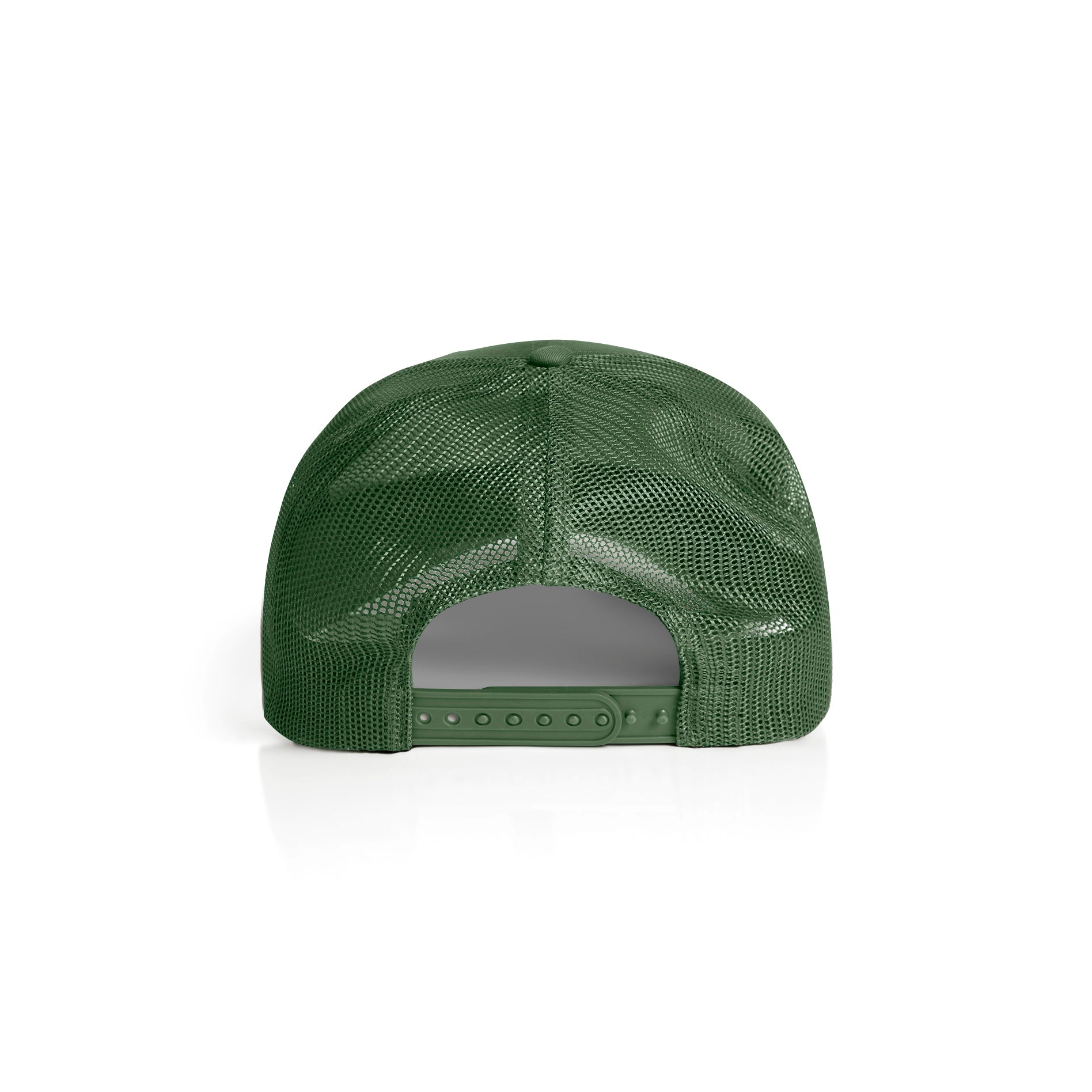 Ascolour Mesh Trucker Cap 1190 Mesh Trucker Cap Forest Green Back - Custom Printed - Print Blanc