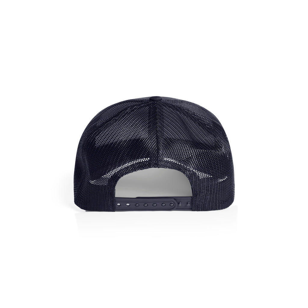 Ascolour Mesh Trucker Cap 1190 Mesh Trucker Cap Ink Blue Back - Custom Printed - Print Blanc