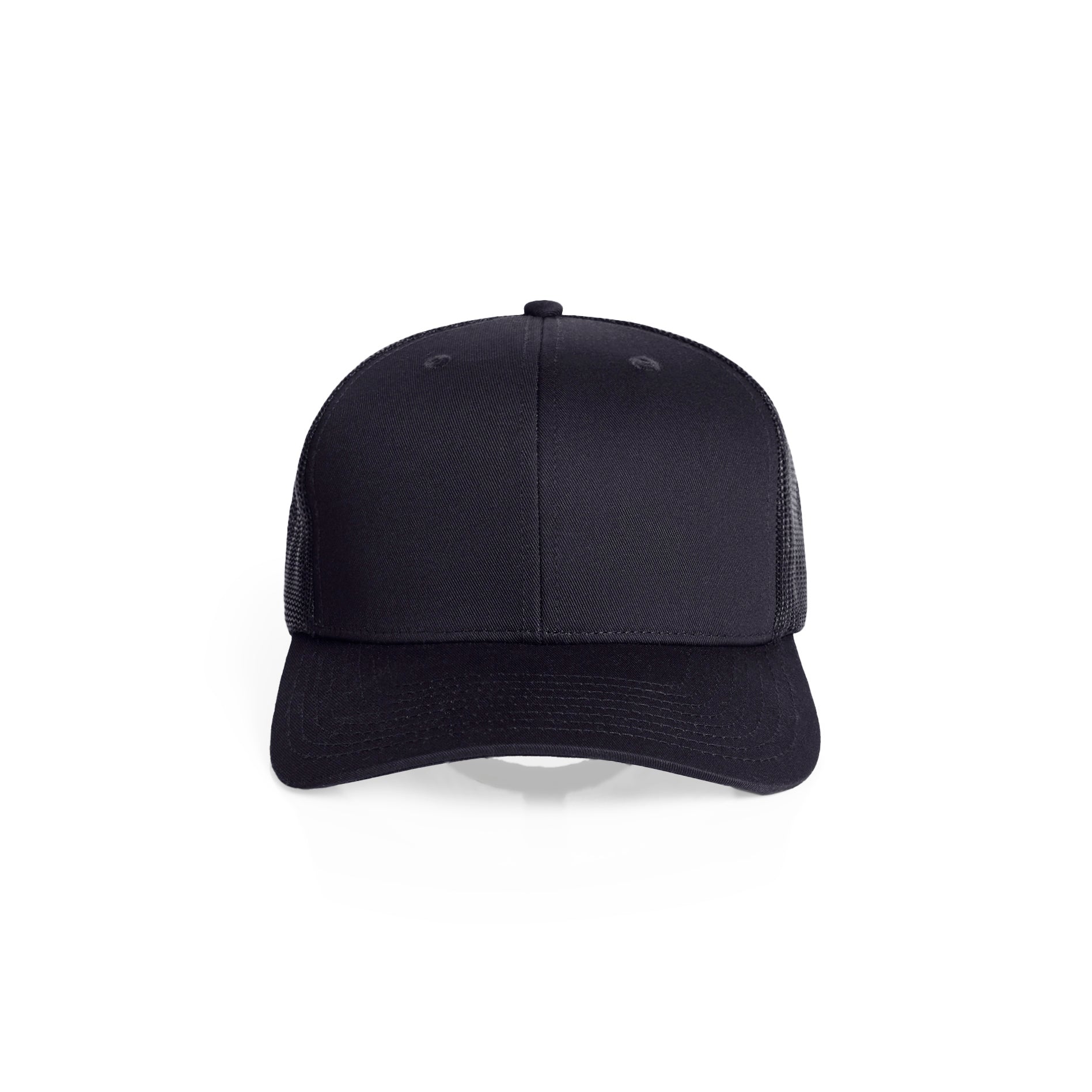 Ascolour Mesh Trucker Cap 1190 Mesh Trucker Cap Ink Blue Front - Custom Printed - Print Blanc