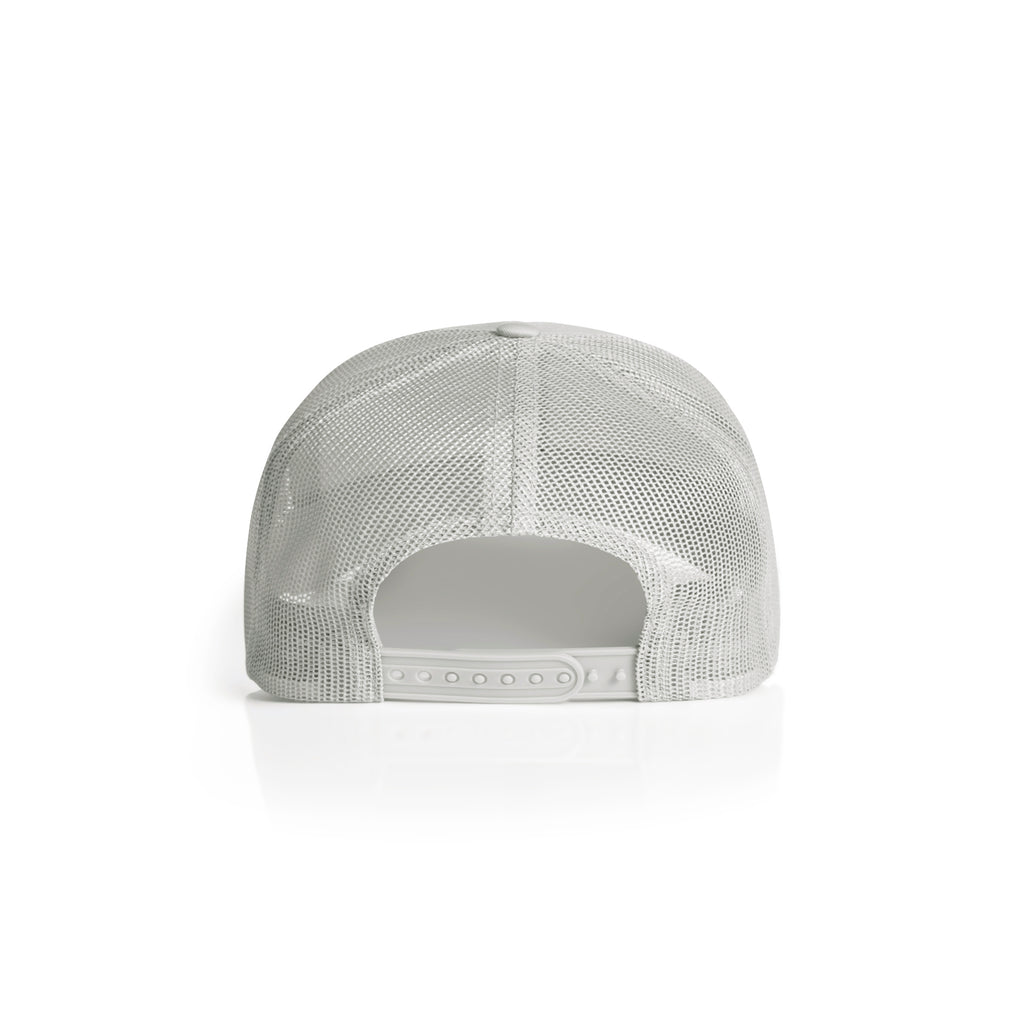 Ascolour Mesh Trucker Cap 1190 Mesh Trucker Cap Storm Back - Custom Printed - Print Blanc