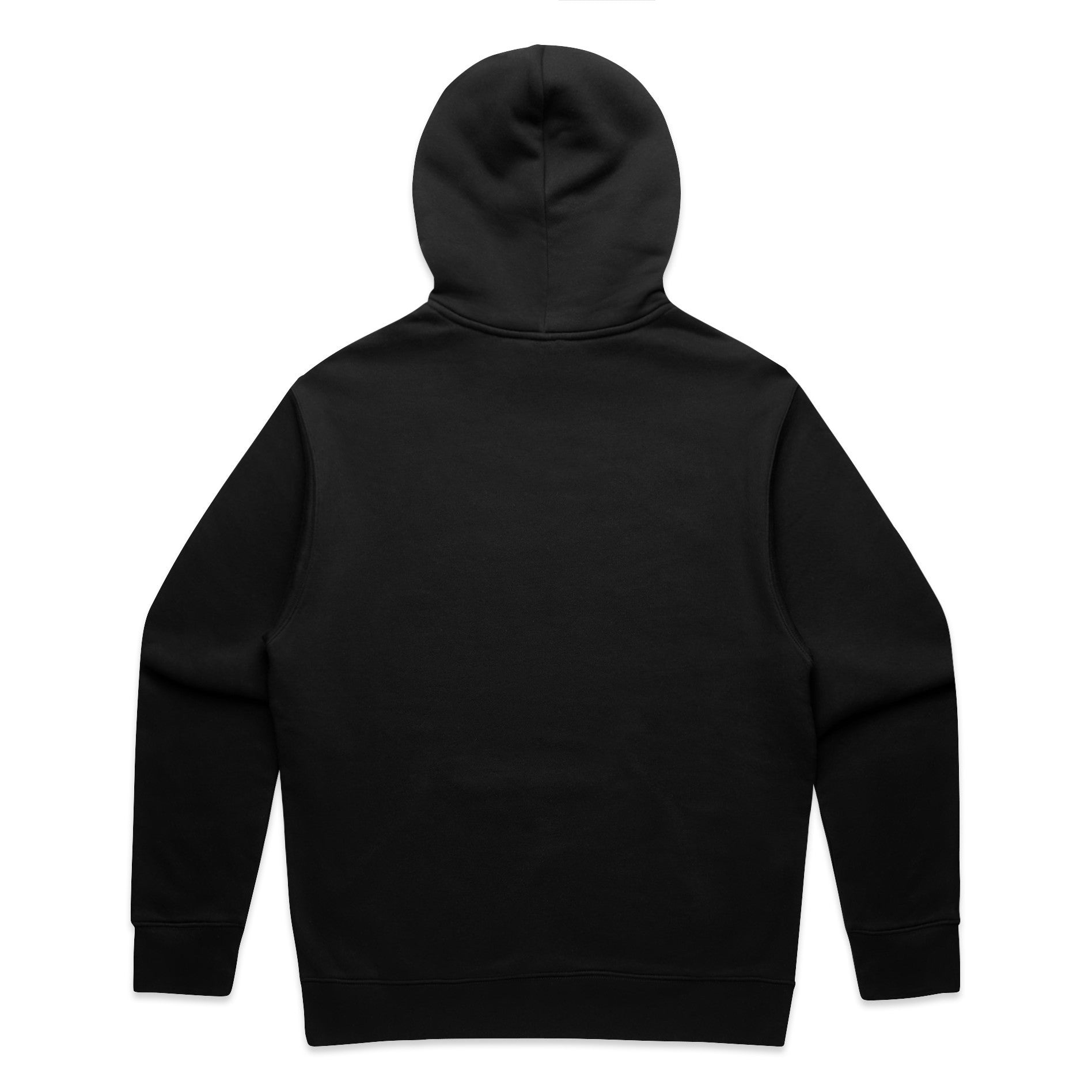 AS Colour Relax Hood 5161 - Black Back - Custom Printed - Print Blanc