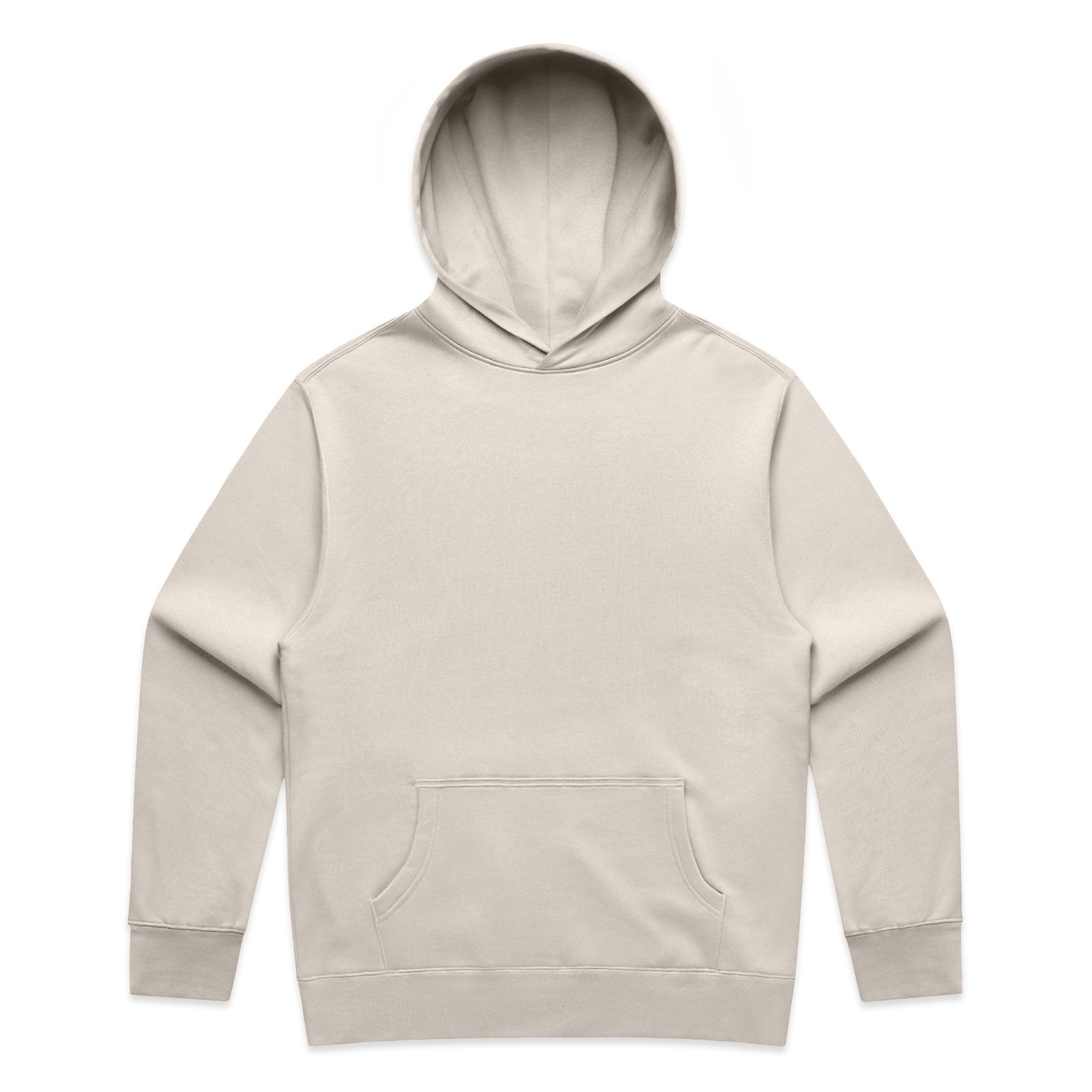 AS Colour Relax Hood 5161 - Bone Front - Custom Printed - Print Blanc