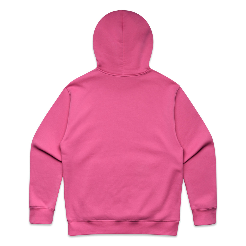 AS Colour Relax Hood 5161 - Charity Pink Back - Custom Printed - Print Blanc