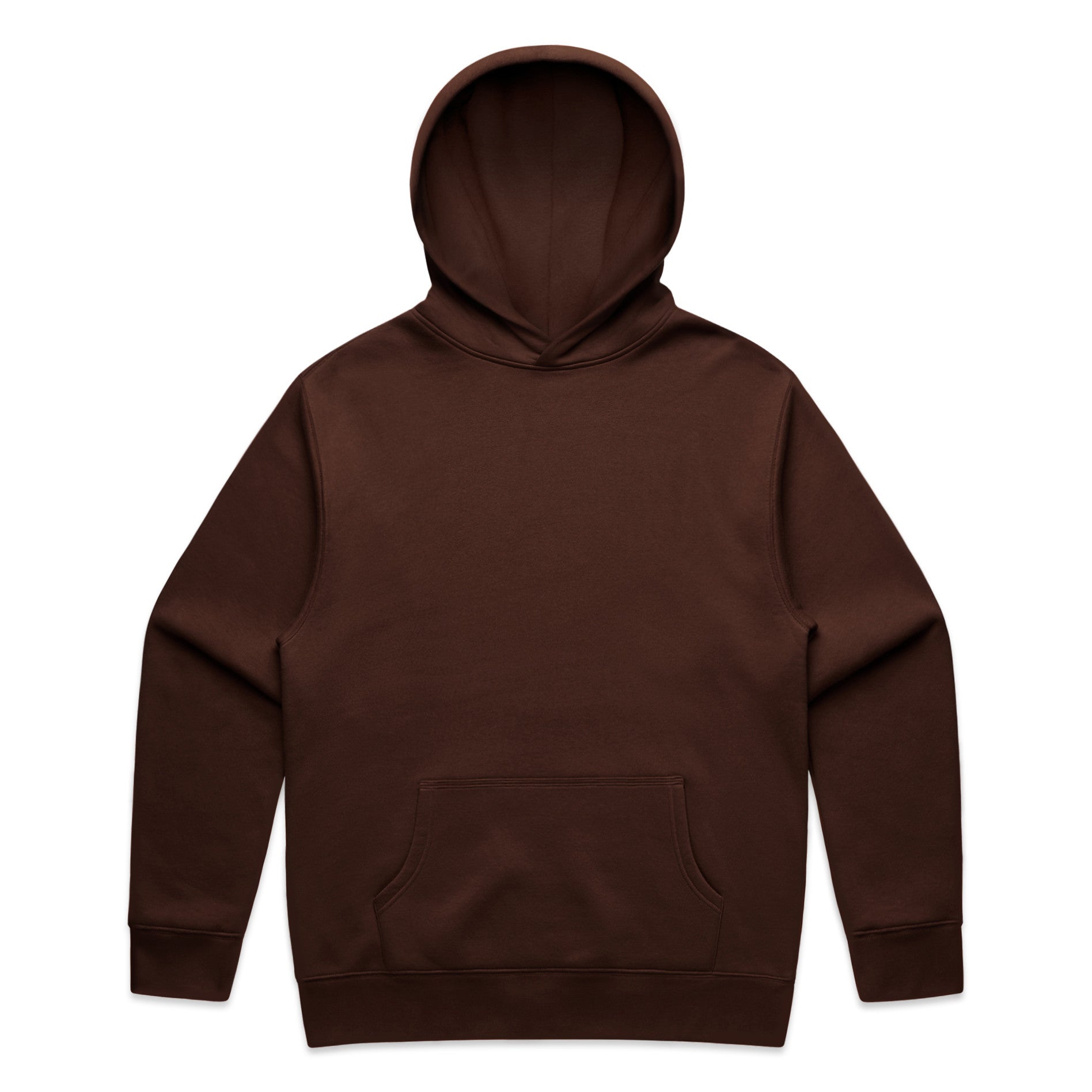 AS Colour Relax Hood 5161 - Chestnut Front - Custom Printed - Print Blanc