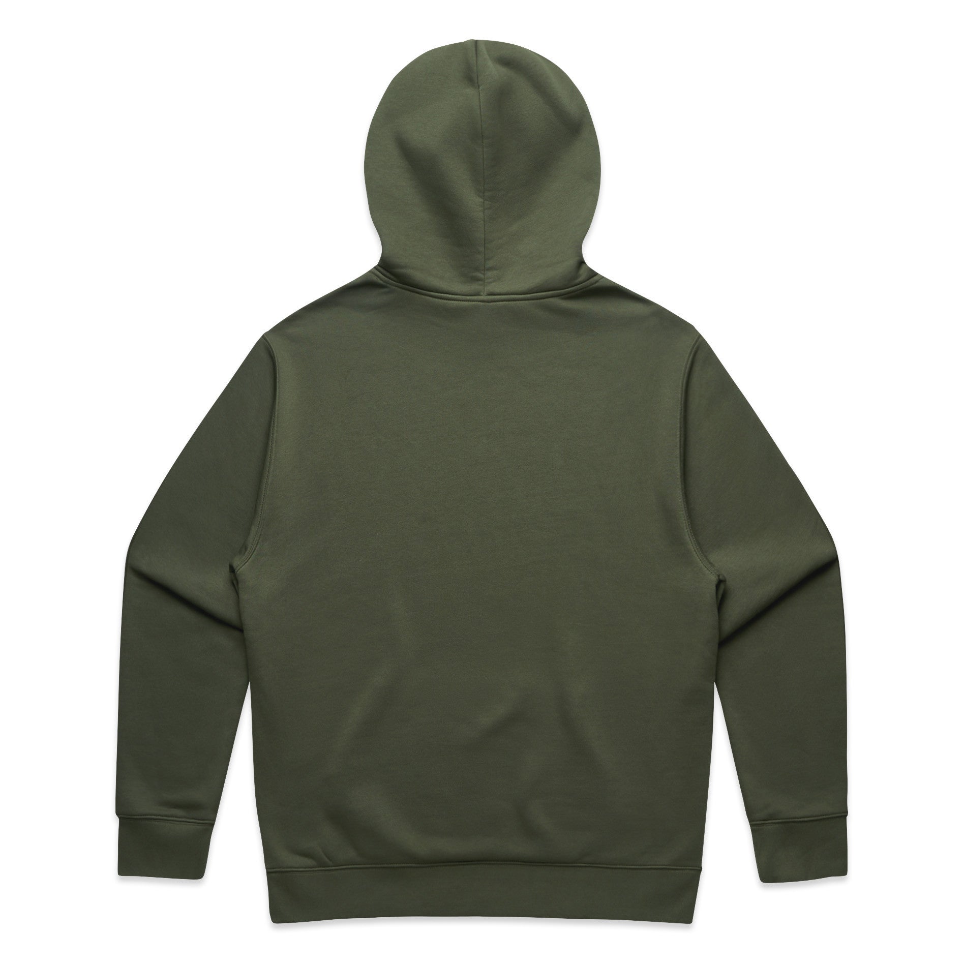 AS Colour Relax Hood 5161 - Cypress Back - Custom Printed - Print Blanc