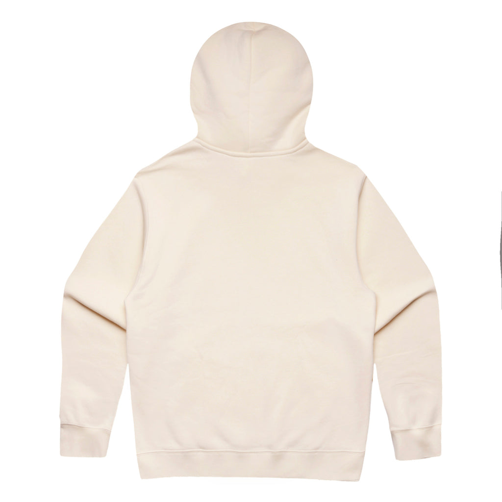 AS Colour Relax Hood 5161 - Ecru Back - Custom Printed - Print Blanc