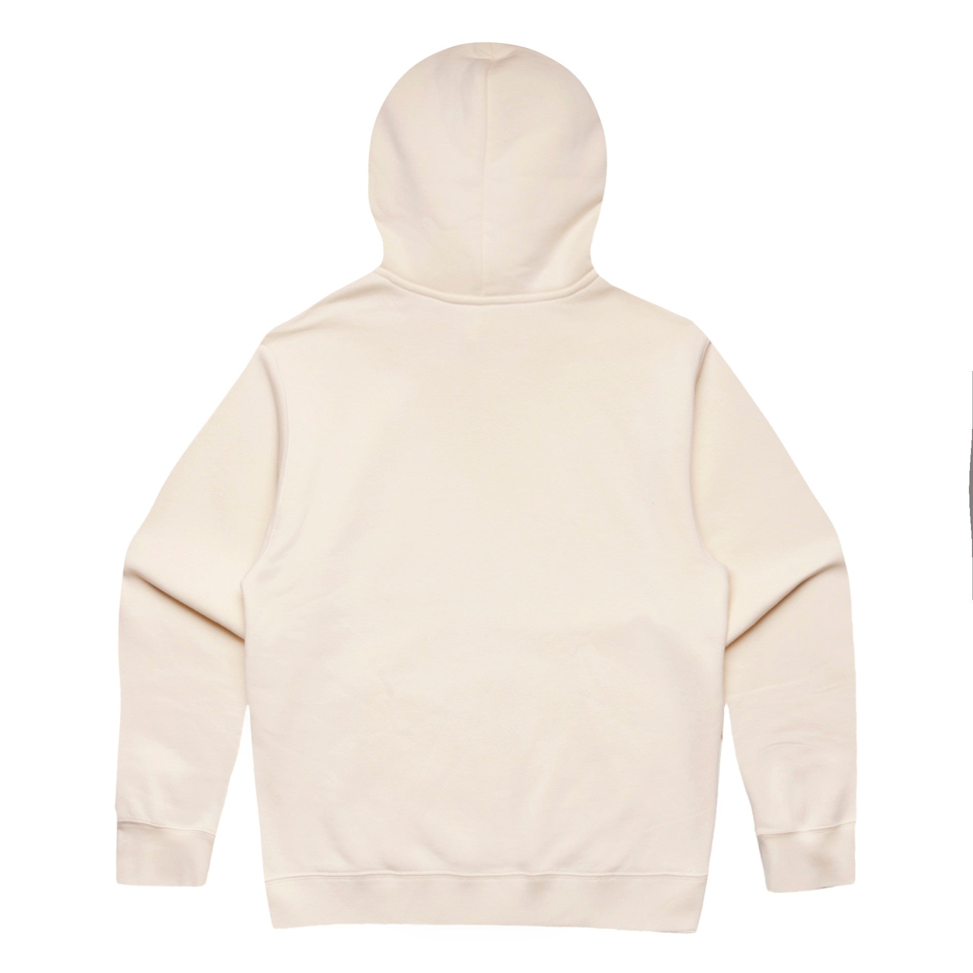 AS Colour Relax Hood 5161 - Ecru Back - Custom Printed - Print Blanc