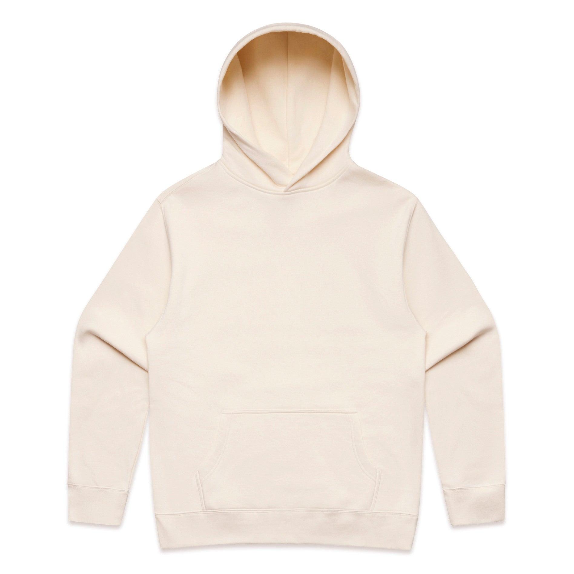 AS Colour Relax Hood 5161 - Ecru Front - Custom Printed - Print Blanc