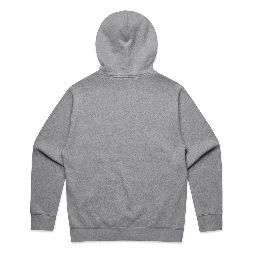 AS Colour Relax Hood 5161 - Grey Marle Back - Custom Printed - Print Blanc