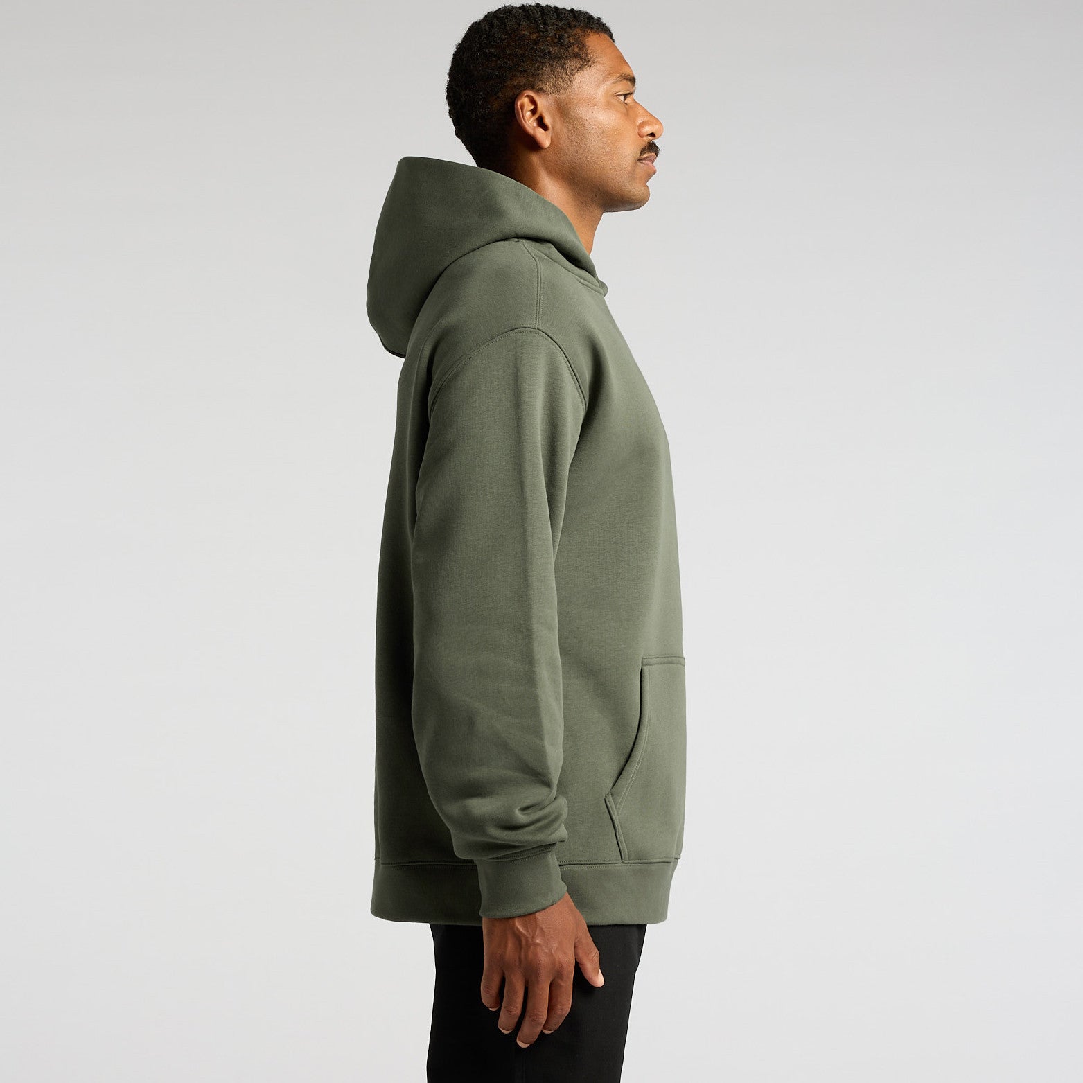 AS Colour Relax Hood 5161 - Main Side - Custom Printed - Print Blanc