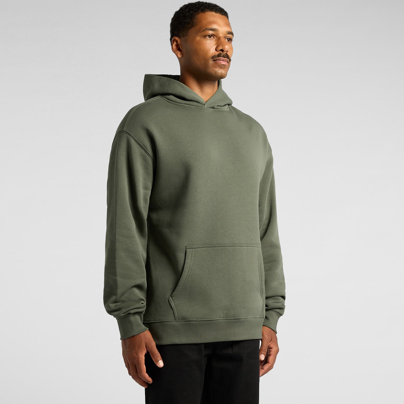 AS Colour Relax Hood 5161 - Main Turn - Custom Printed - Print Blanc