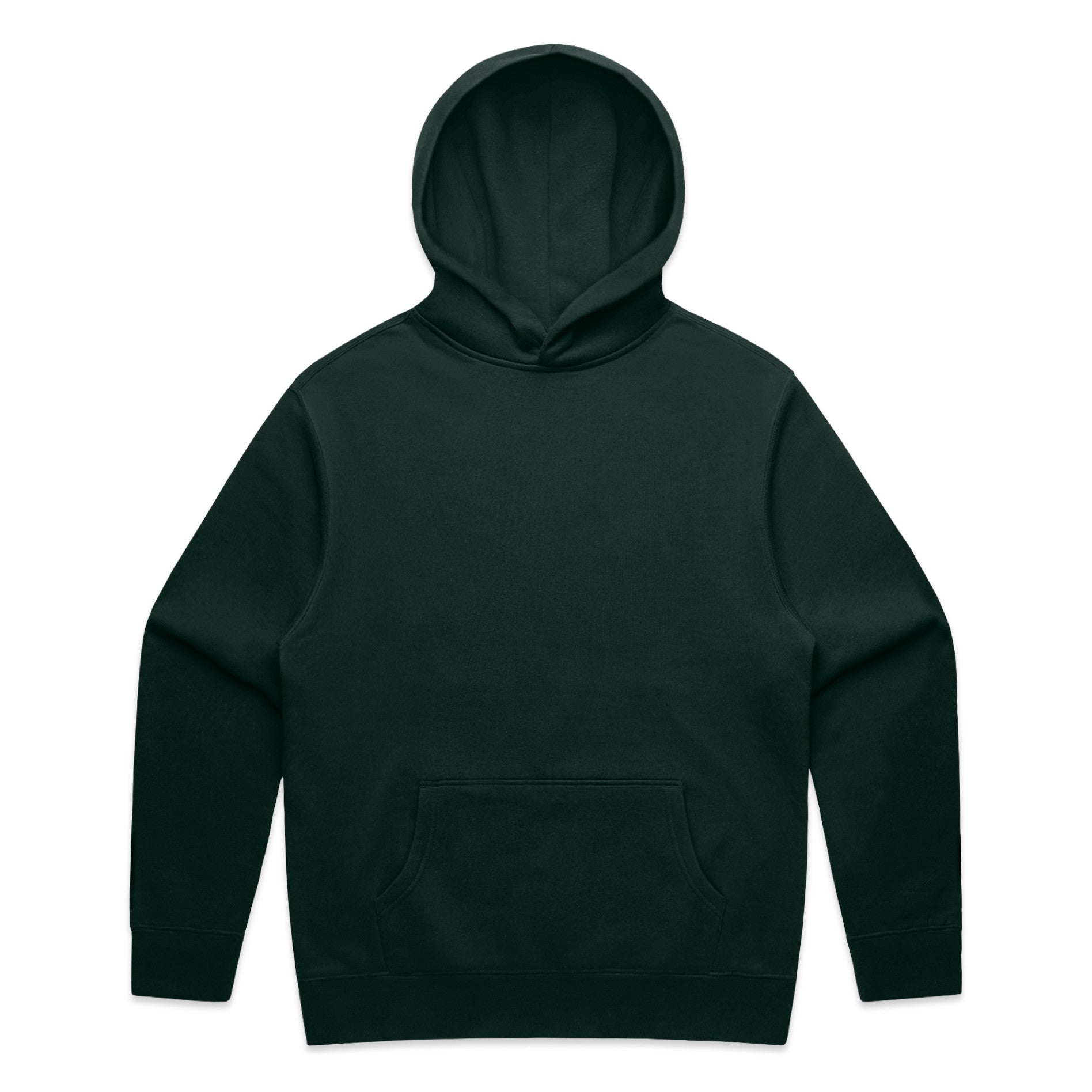 AS Colour Relax Hood 5161 - Pine Green Front - Custom Printed - Print Blanc
