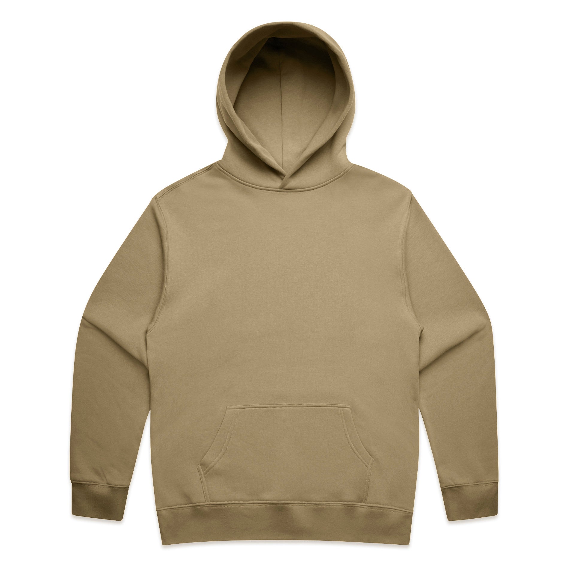 AS Colour Relax Hood 5161 - Sand Front - Custom Printed - Print Blanc