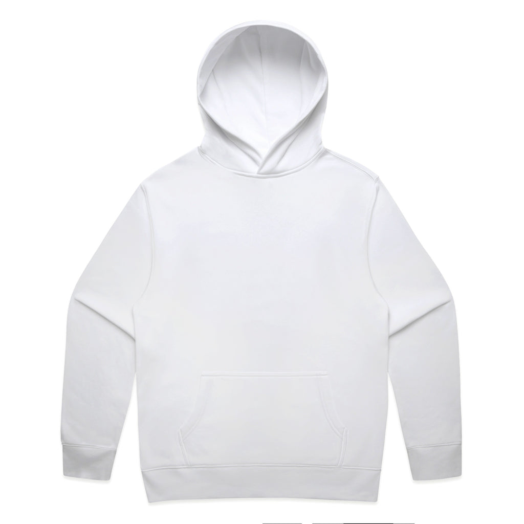 AS Colour Relax Hood 5161 - White Front - Custom Printed - Print Blanc