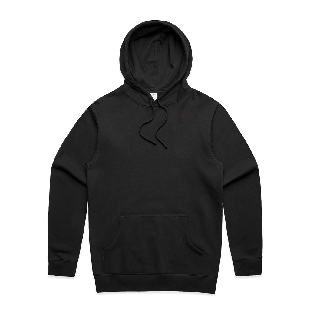 AS Colour Standard Hood 5111 - Black Front - Custom Printed - Print Blanc