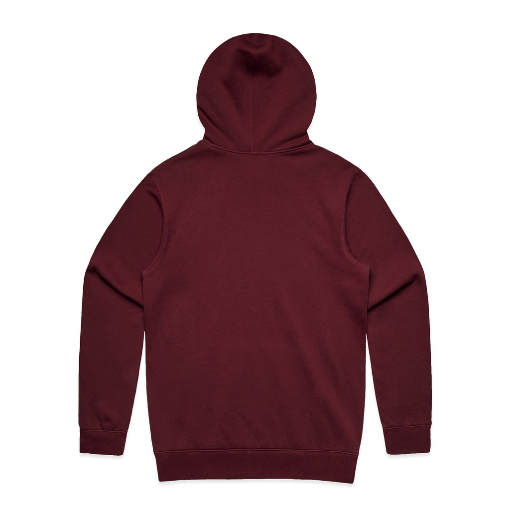AS Colour Standard Hood 5111 - Burgundy Back - Custom Printed - Print Blanc