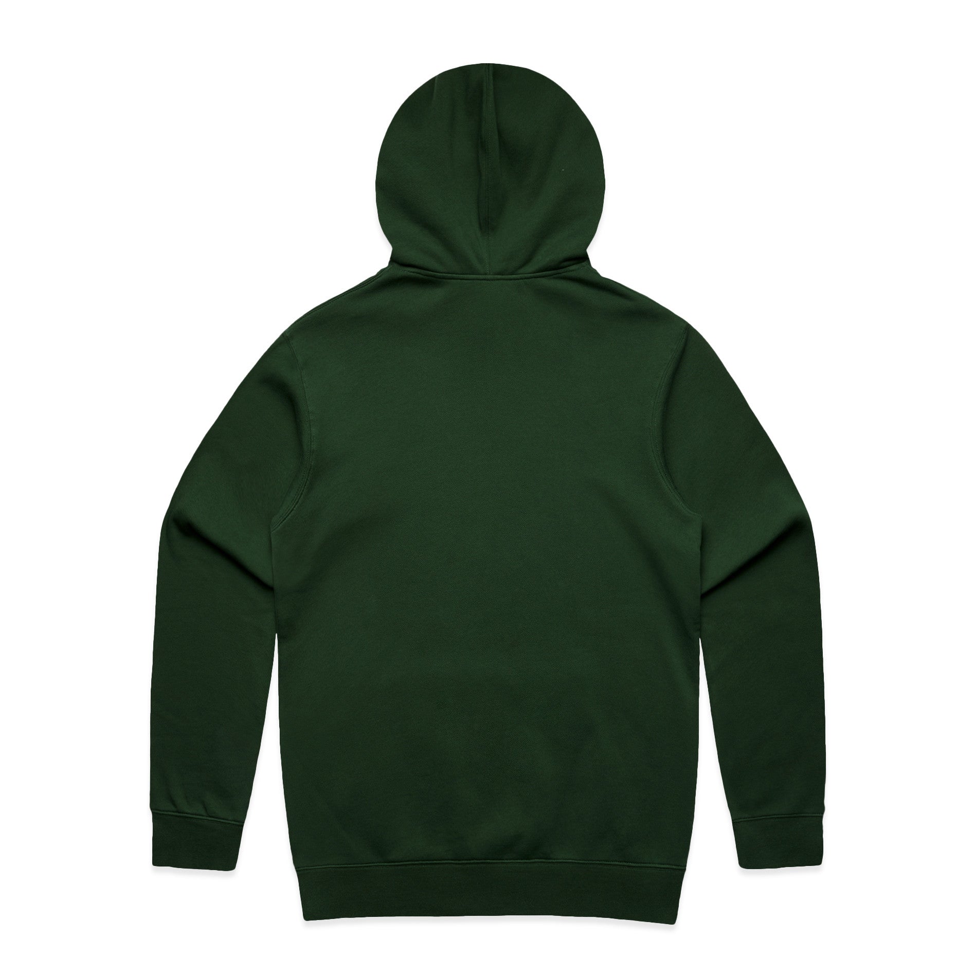 AS Colour Standard Hood 5111 - Forest Green Back - Custom Printed - Print Blanc