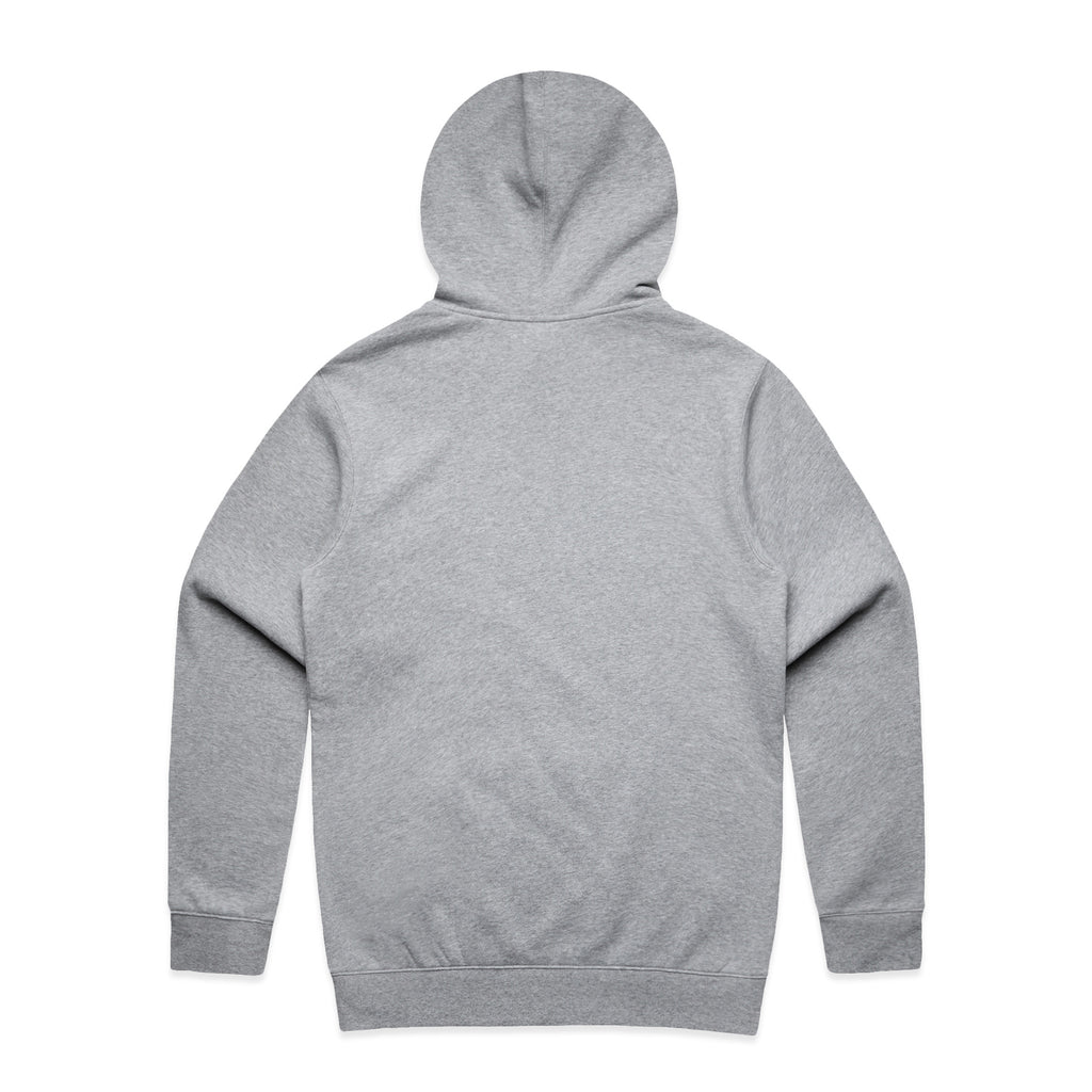 AS Colour Standard Hood 5111 - Grey Marle Back - Custom Printed - Print Blanc