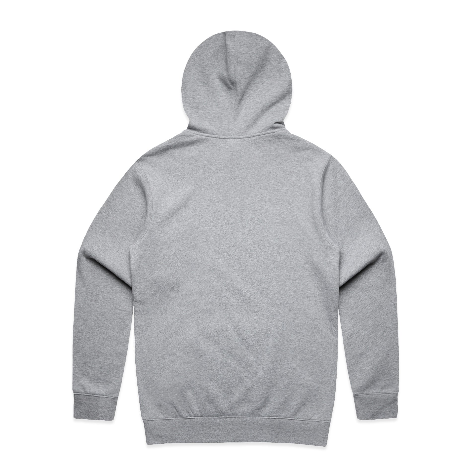 AS Colour Standard Hood 5111 - Grey Marle Back - Custom Printed - Print Blanc