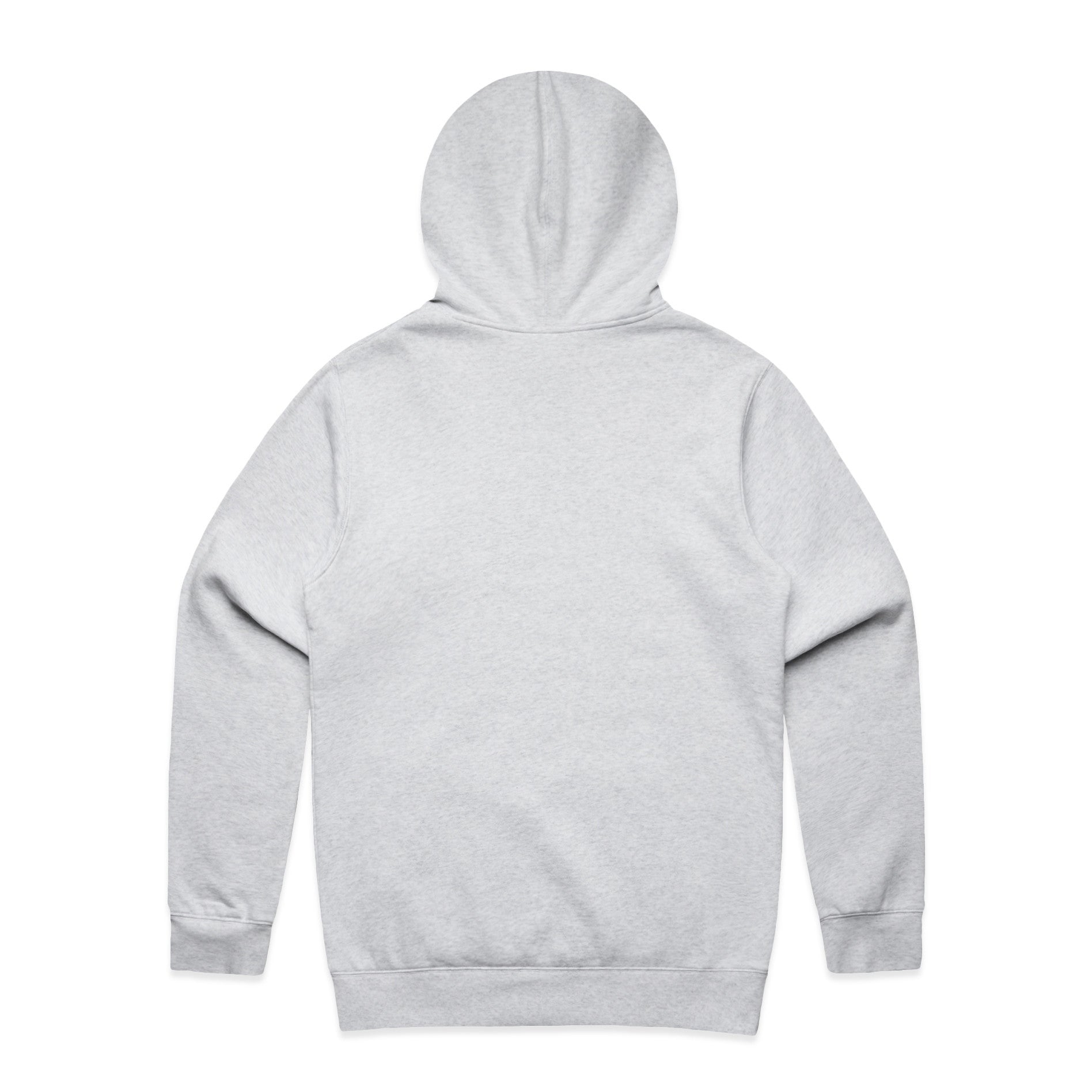 AS Colour Standard Hood 5111 - White Marle Back - Custom Printed - Print Blanc