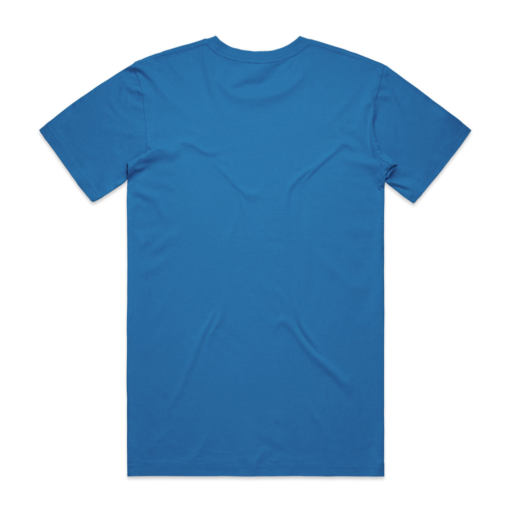 AS Colour Staple Tee 5001 - Arctic Blue Back - Custom Printed - Print Blanc