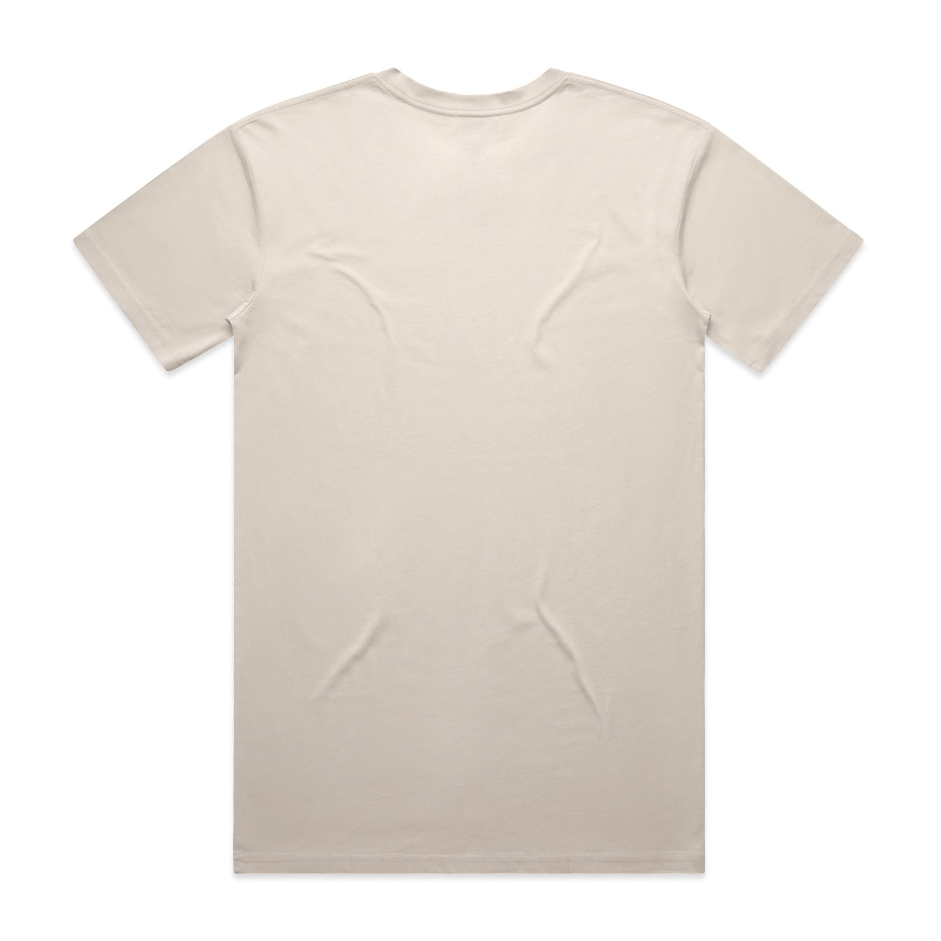 AS Colour Staple Tee 5001 - Bone Back - Custom Printed - Print Blanc