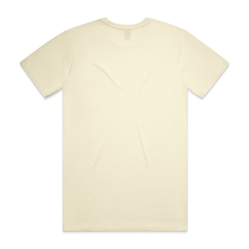 AS Colour Staple Tee 5001 - Butter Back - Custom Printed - Print Blanc