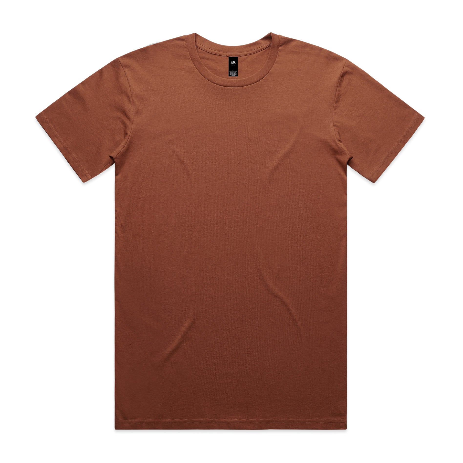 AS Colour Staple Tee 5001 - Clay Front - Custom Printed - Print Blanc