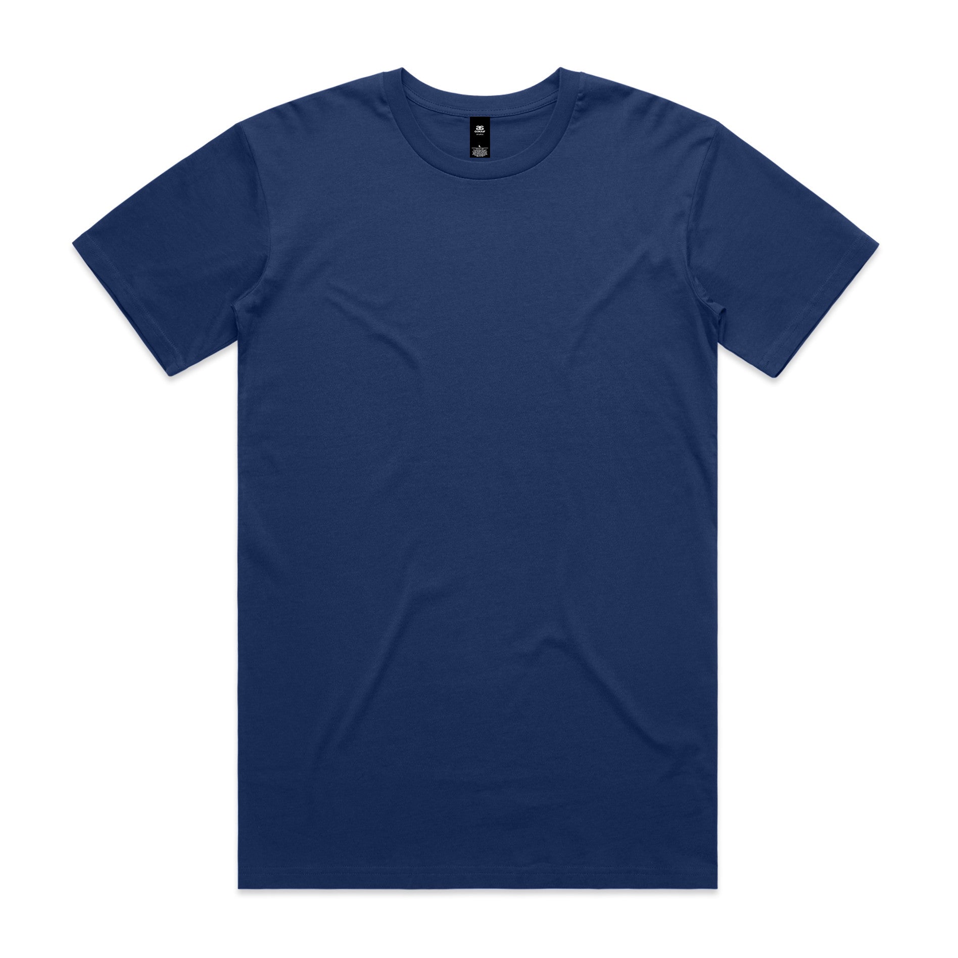 AS Colour Staple Tee 5001 - Cobalt Front - Custom Printed - Print Blanc